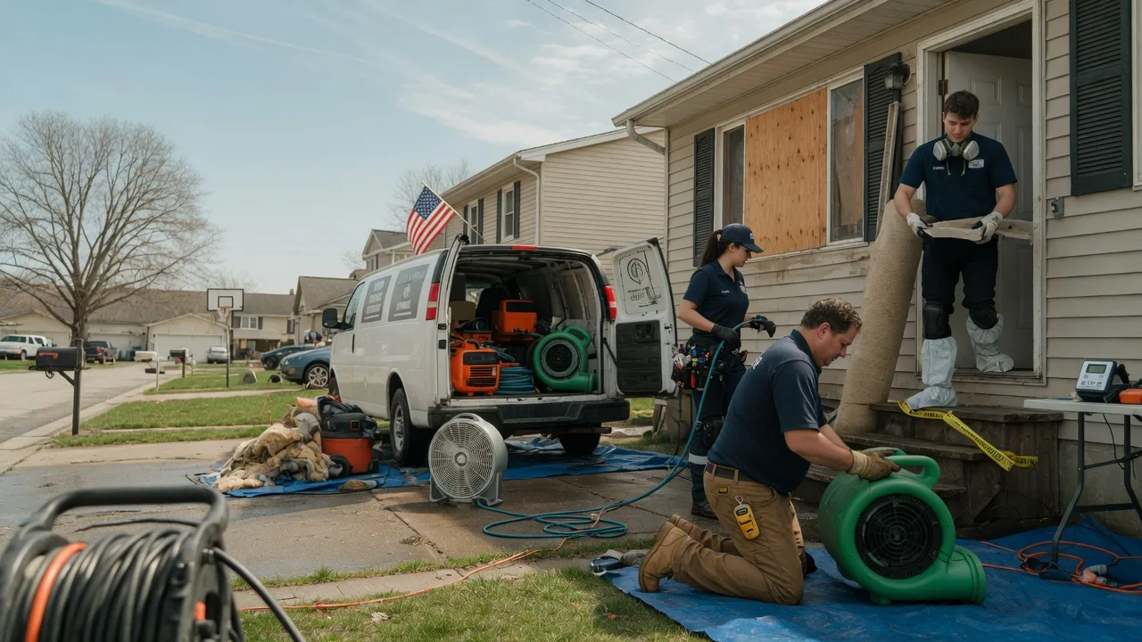 Water Damage Restoration in Newhope, AR near me